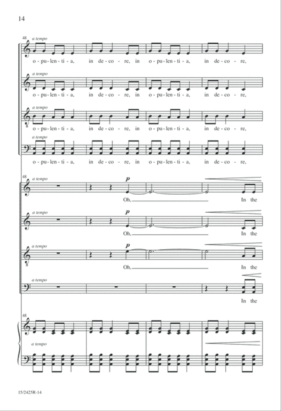 This Moment This Moment 4-Part scores gallery preview page 14