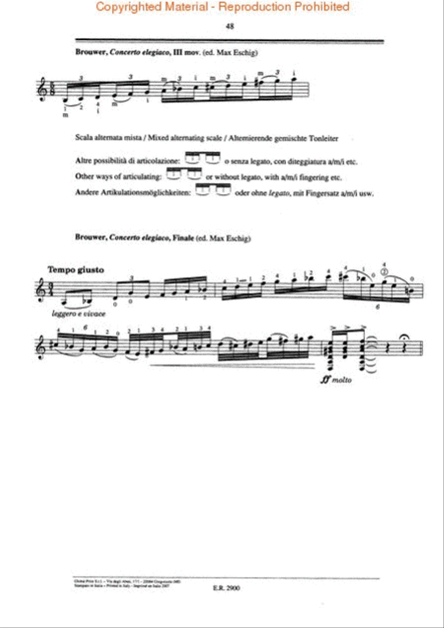 Scales For Guitar Acoustic Guitar scores gallery preview page 4