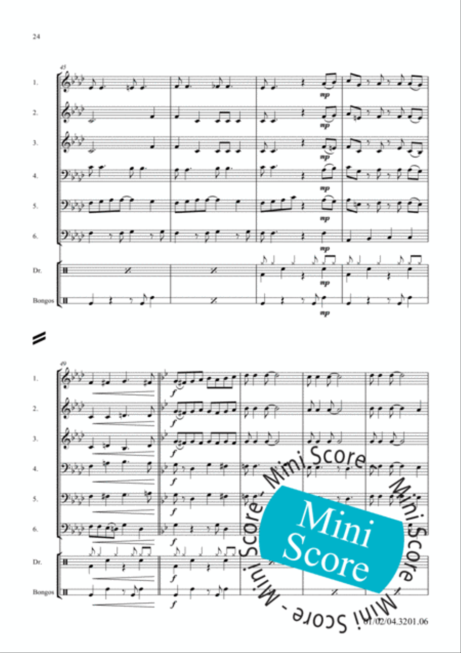 In Good Spirit In Good Spirit Concert Band scores gallery preview page 28