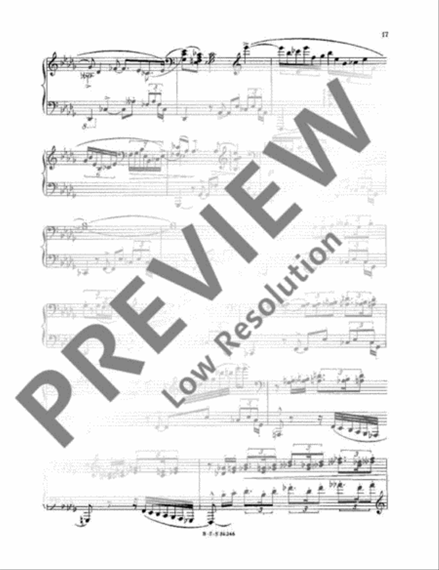 Caprichos Piano Solo scores gallery preview page 18
