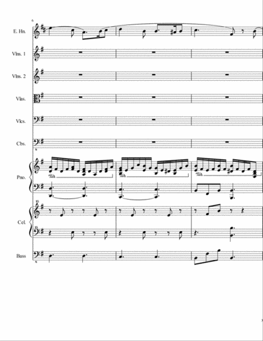 What Child Is This (Arrangement by Keith Prater) Small Ensemble scores gallery preview page 3