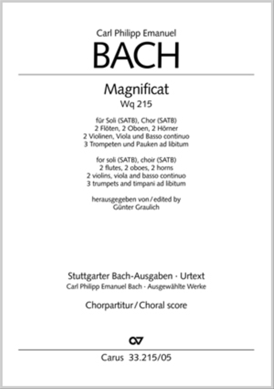 Magnificat 4-Part scores gallery preview page 1
