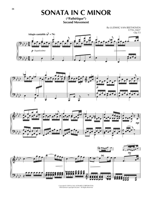 Sonata In C Minor, Op. 13 'Pathetique' (2nd Movement Theme)