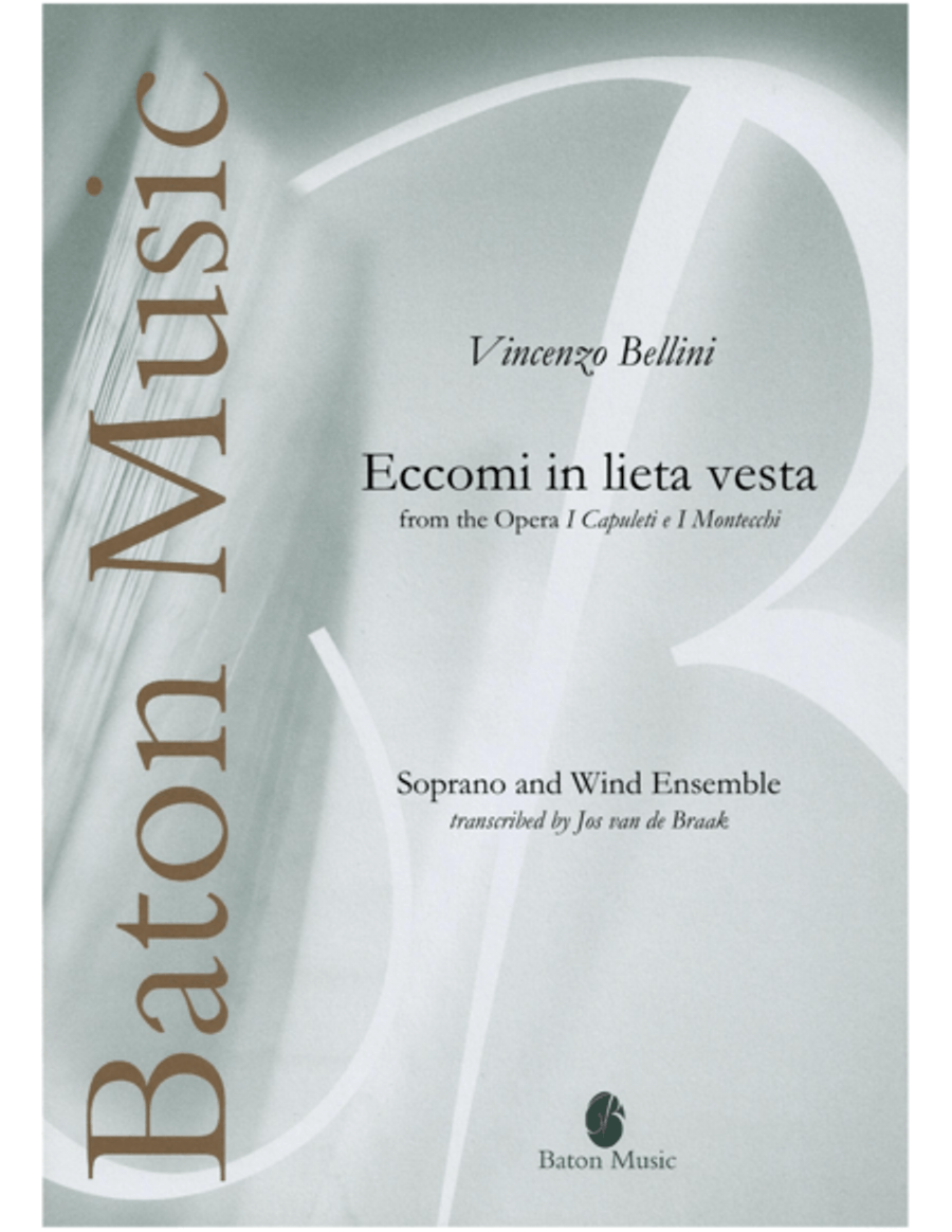 Eccomi in lieta vesta Concert Band scores gallery preview page 1