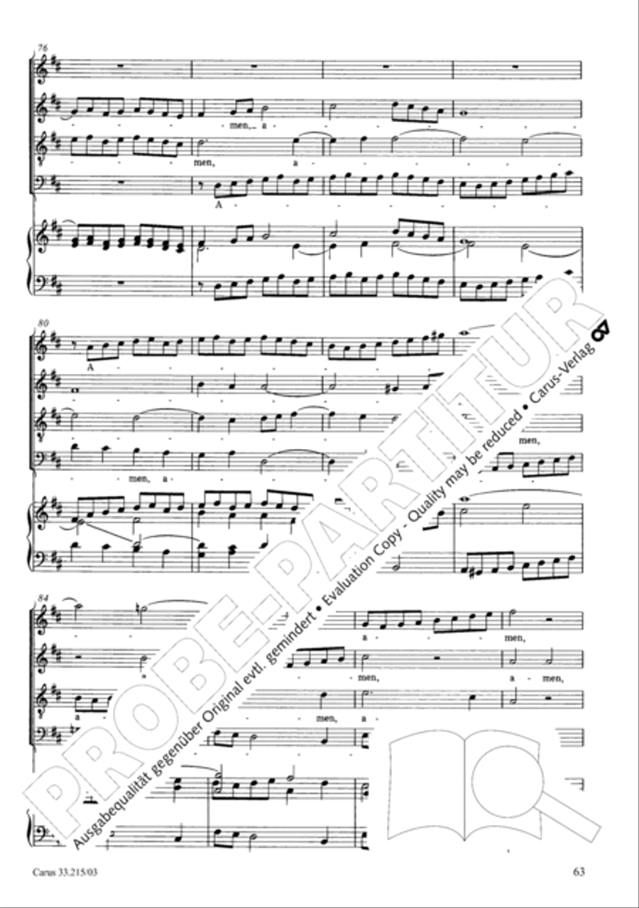 Magnificat Magnificat 4-Part scores gallery preview page 64