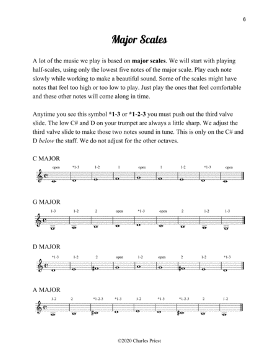 Trumpet Basics Trumpet Solo scores gallery preview page 6