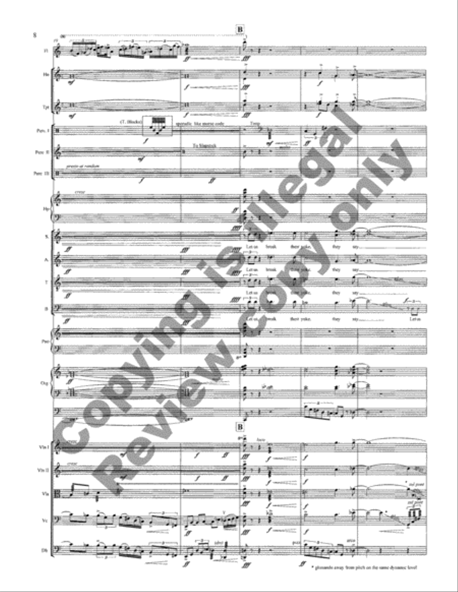 Canticles (Study Score) Choir scores gallery preview page 8
