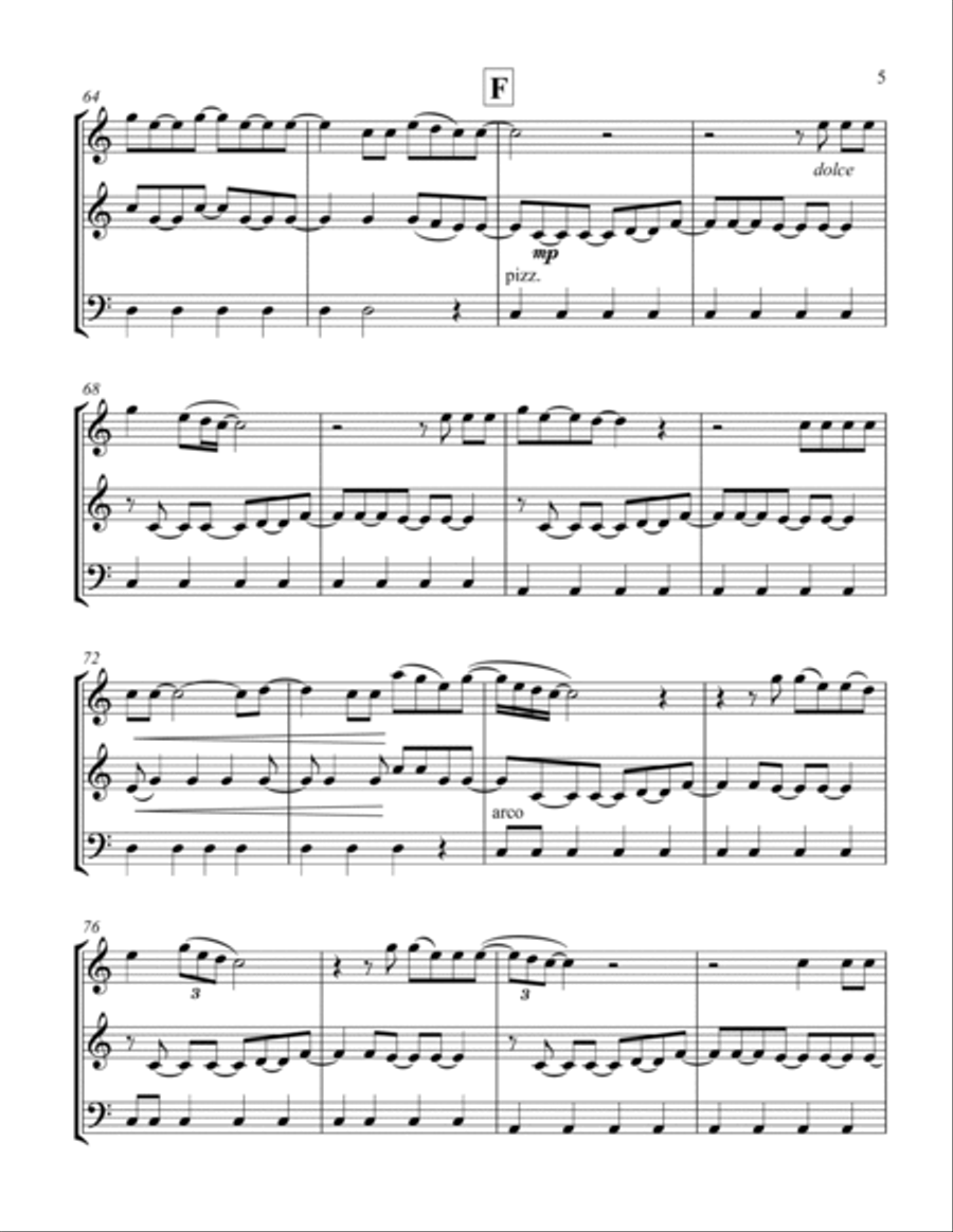 The Best (simply The Best) String Trio scores gallery preview page 5