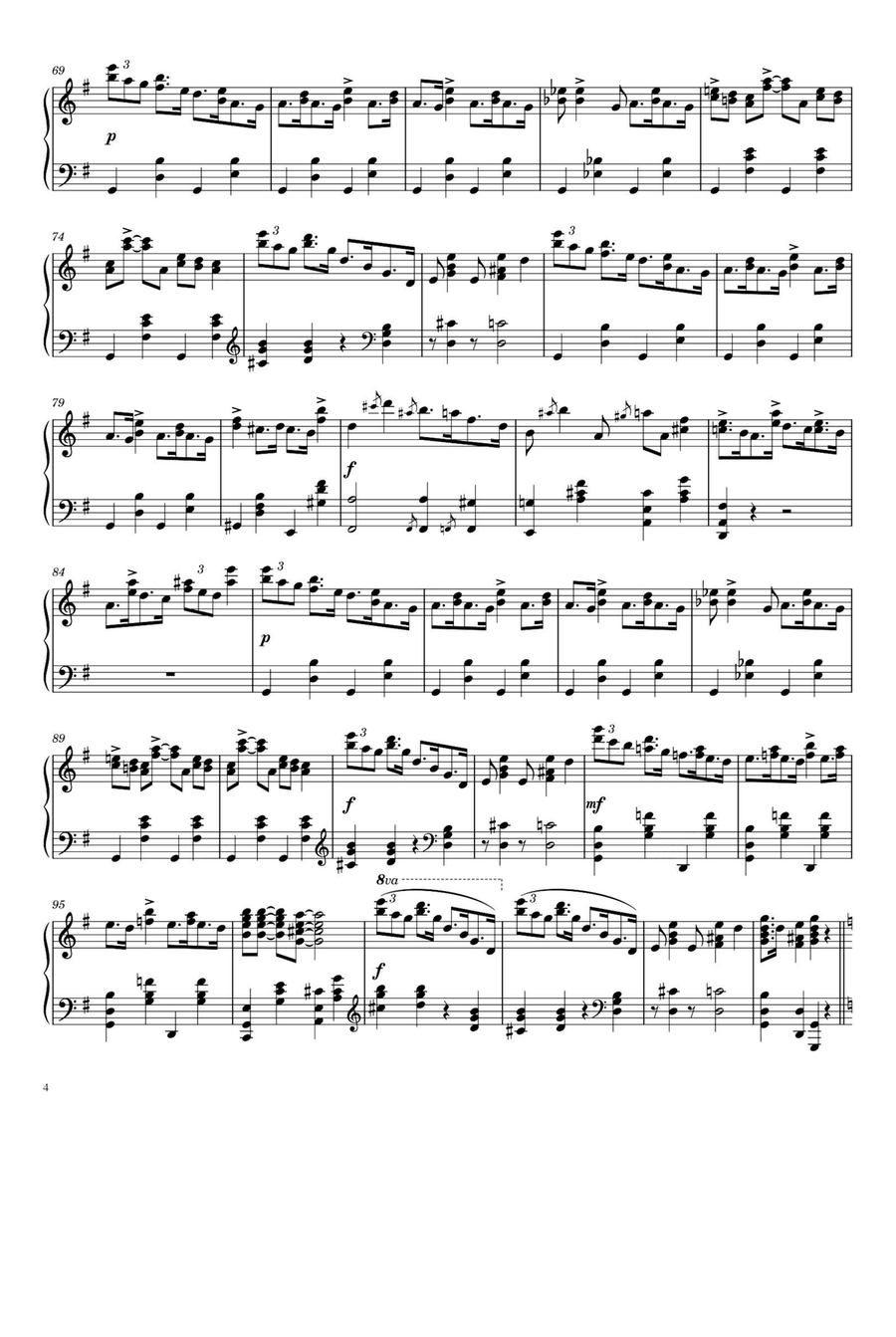 All of a Twist - Billy Joseph Mayerl Piano Solo scores gallery preview page 4