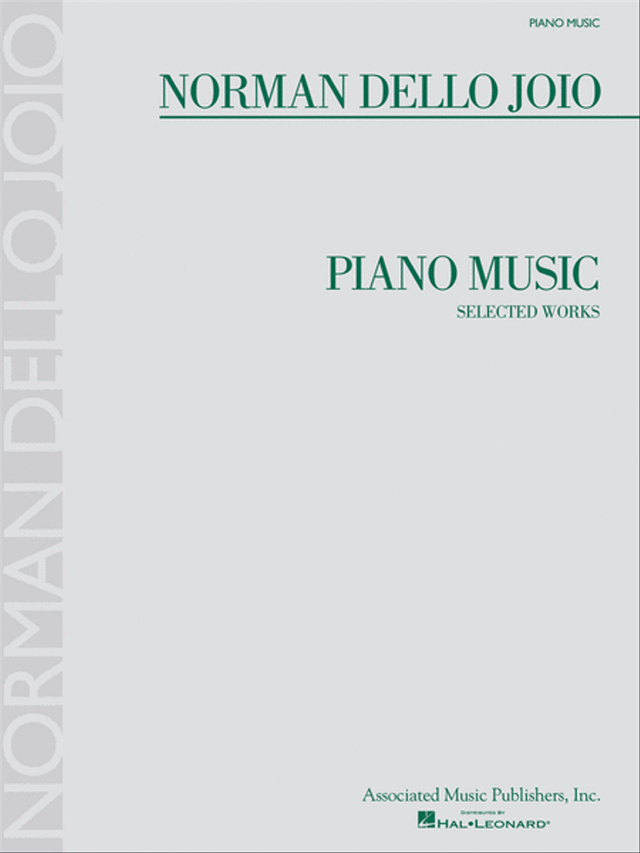 Dello Joio - Piano Music Dello Joio - Piano Music Piano Solo scores gallery preview page 1