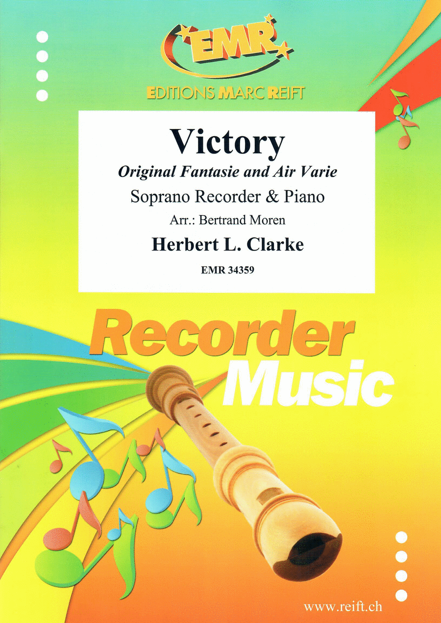 Victory Soprano Recorder scores gallery preview page 1