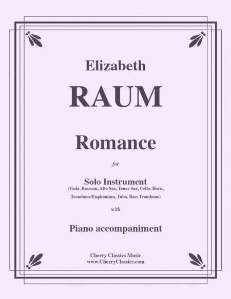 Raum - Romance For Solo Instrument/Piano