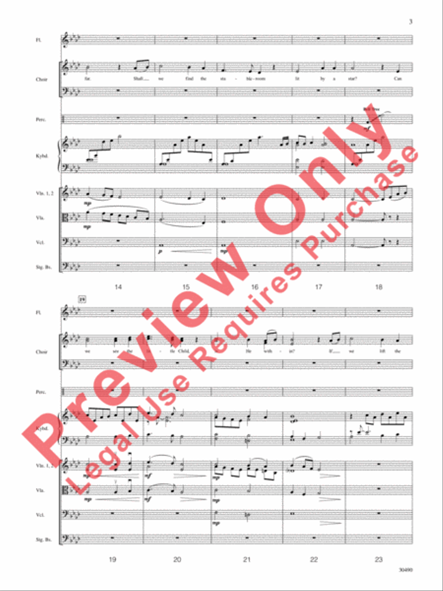 How Far Is It to Bethlehem? Choir scores gallery preview page 4
