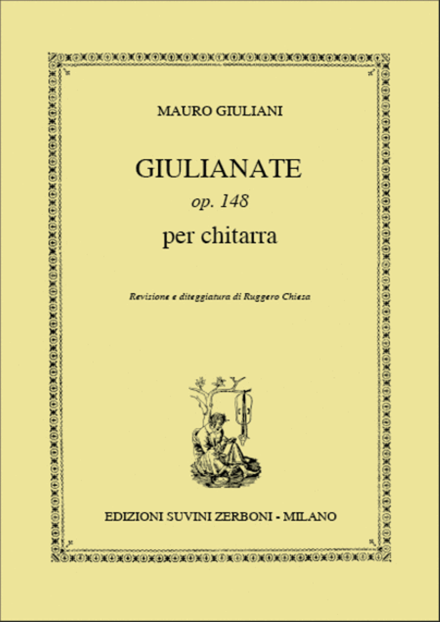 Giulianate Sc 148 Per Chitarra (30) Classical Guitar scores gallery preview page 1
