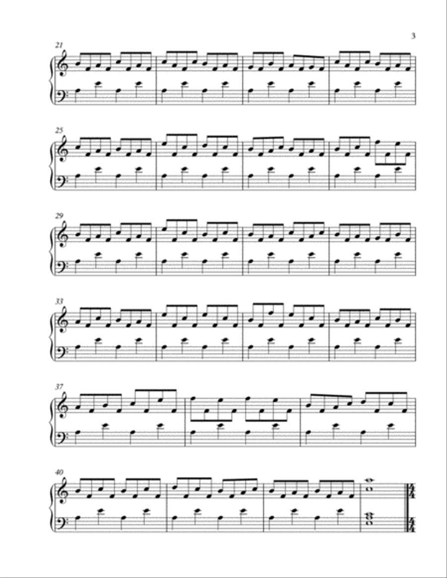 Opus 2: Asian Travels and Other Easy Pieces Easy Piano scores gallery preview page 3