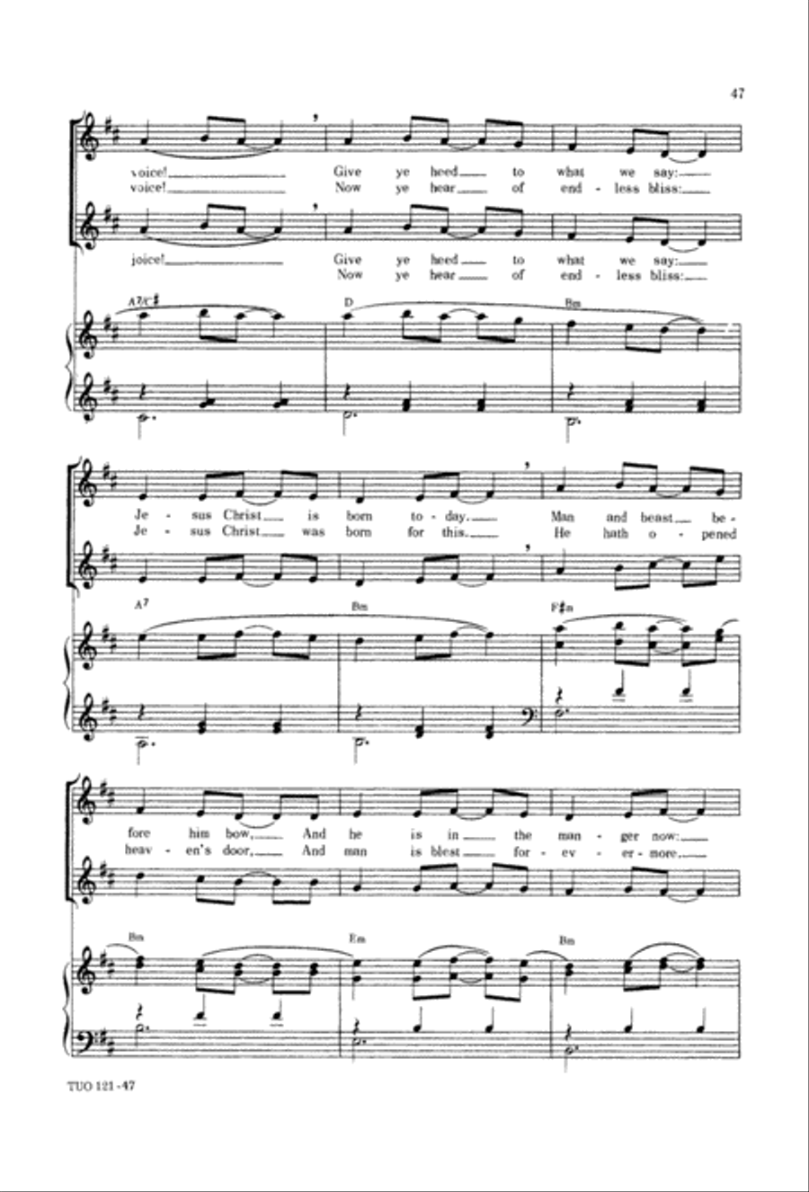 Christmasing 2-Part scores gallery preview page 49