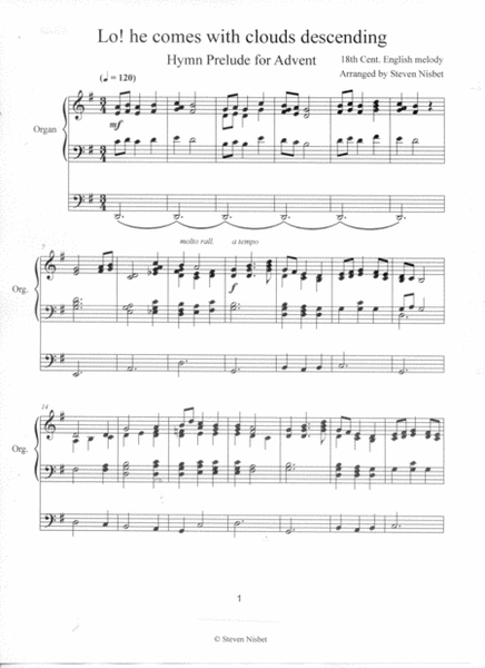 Hymn Preludes for organ Book 2 - Advent