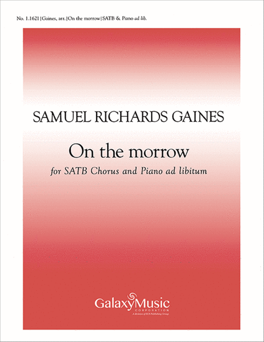 On the Morrow On the Morrow 4-Part scores gallery preview page 1