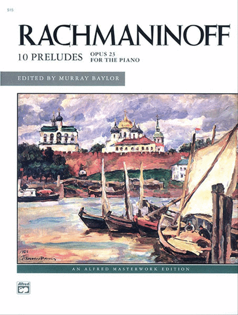 Rachmaninoff -- Preludes, Op. 23 Piano Solo scores gallery preview page 1