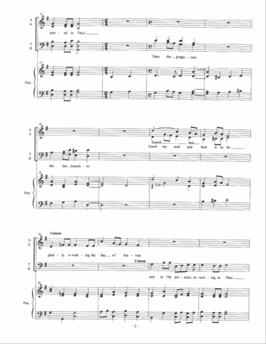 God, Creator, Lightof the Morning 4-Part scores gallery preview page 3