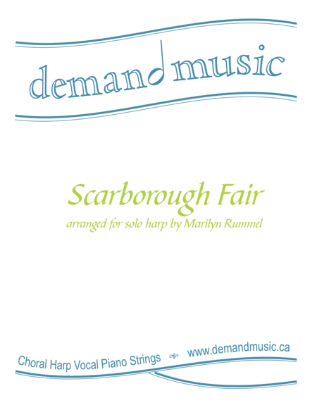 Scarborough Fair - solo harp