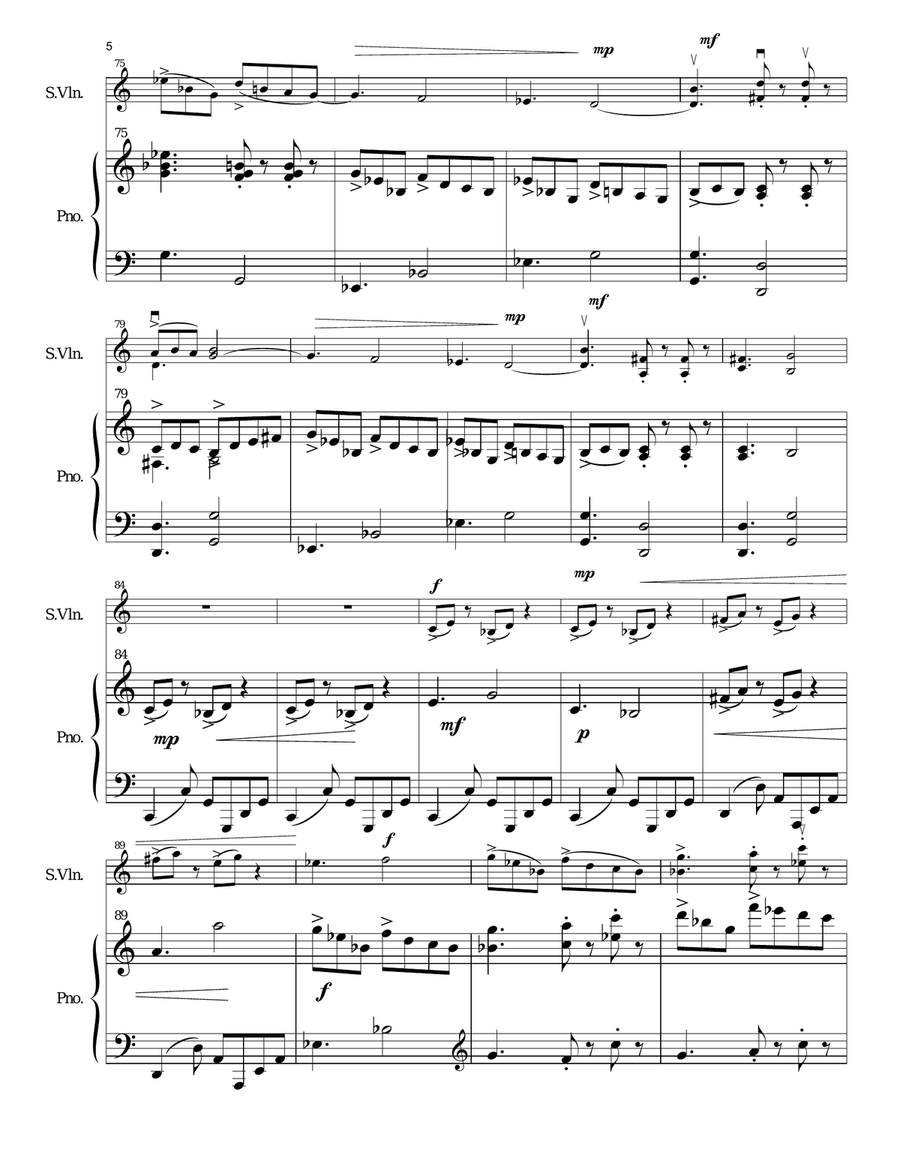 A Modern Invention String Duet scores gallery preview page 5