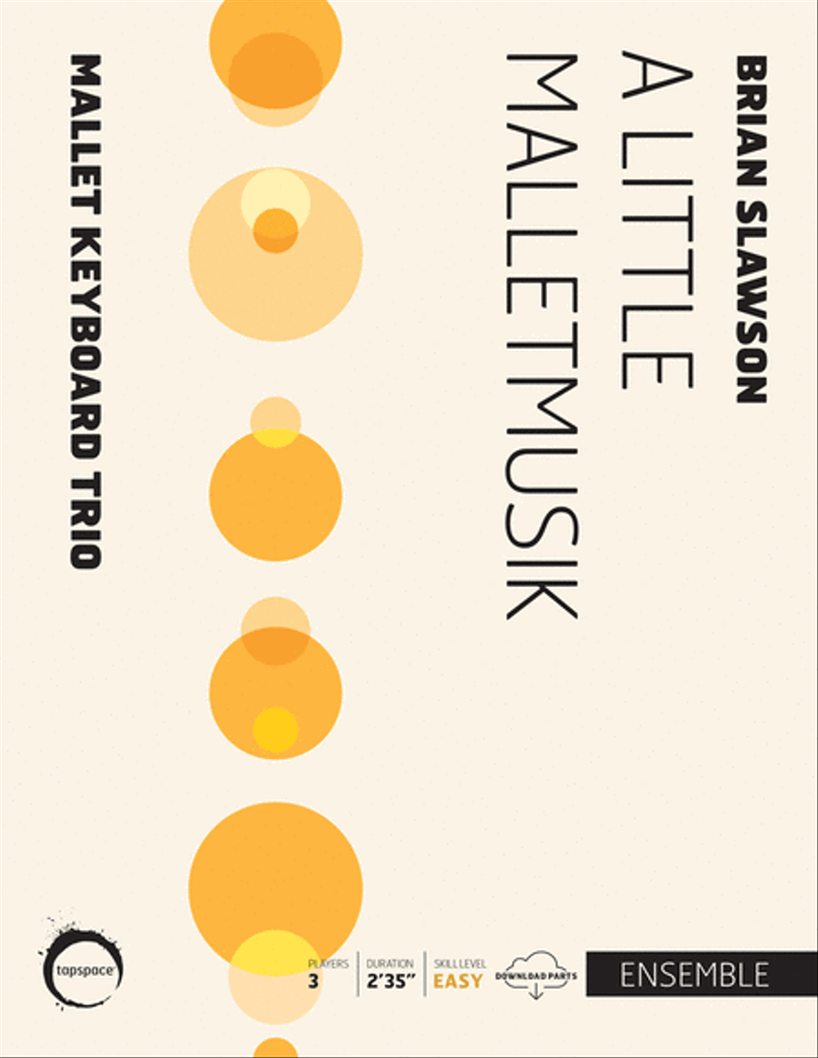 Little Malletmusik, A Percussion Ensemble scores gallery preview page 1