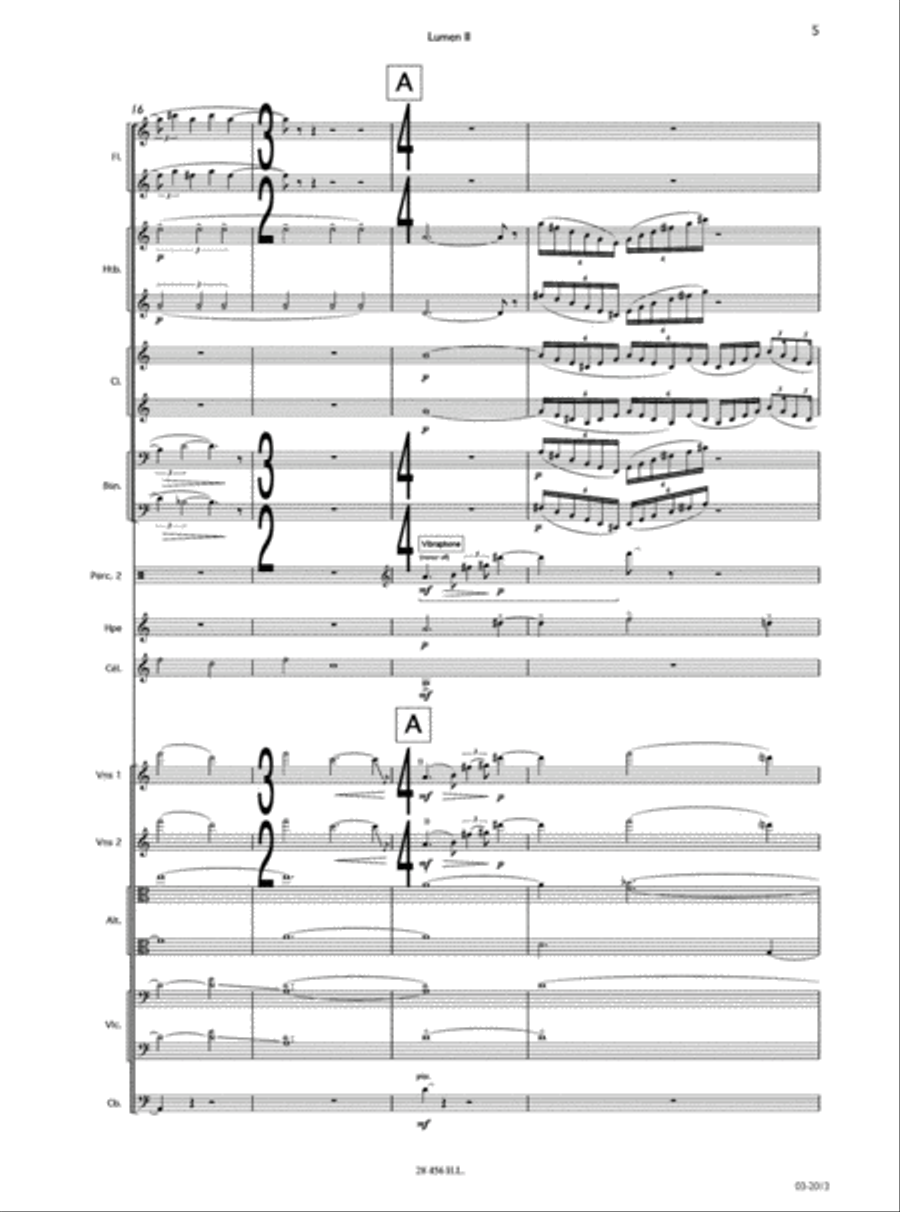 Lumen II Lumen II Orchestra scores gallery preview page 6