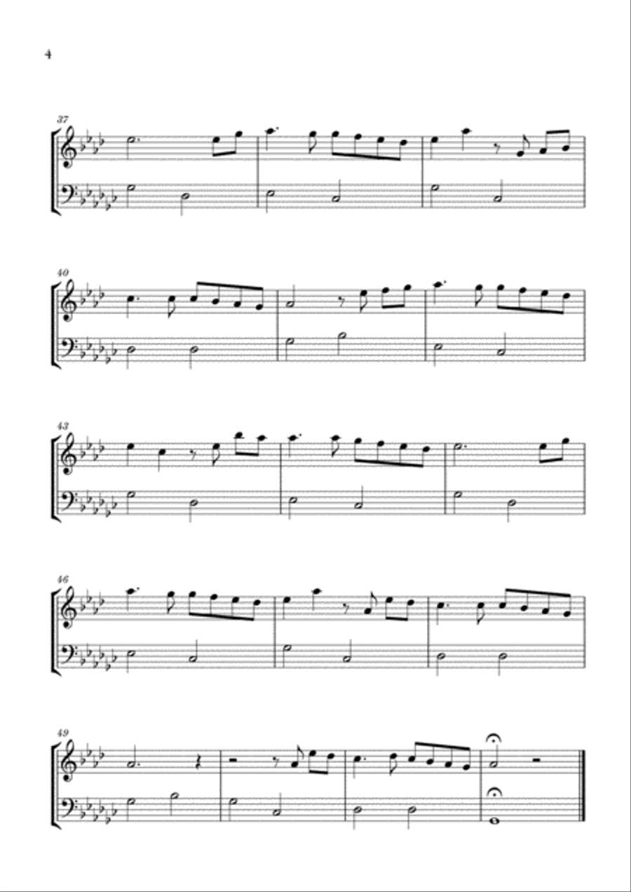 You Raise Me Up Brass Duet scores gallery preview page 4