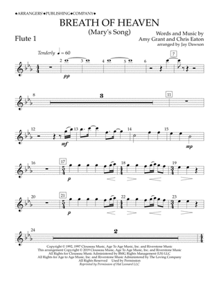 Breath of Heaven (Mary's Song) (arr. Jay Dawson) - Flute 1