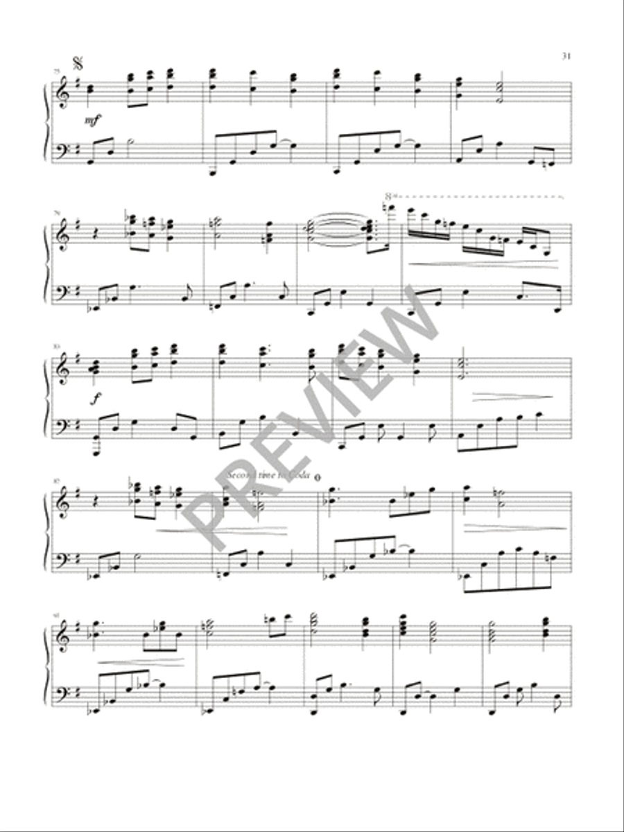 Seasons of Grace - Volume 1 Piano Solo scores gallery preview page 33