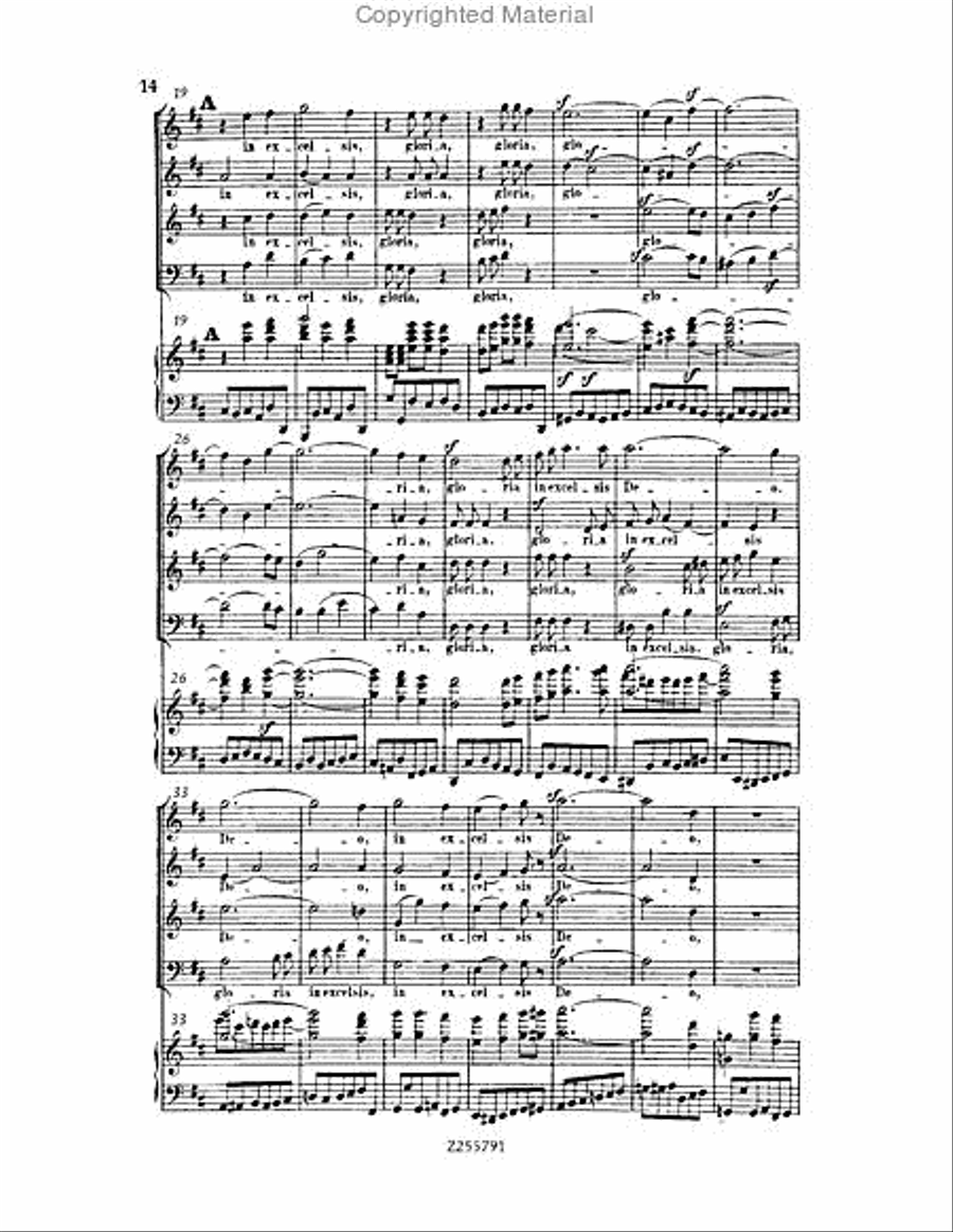 Missa Solemnis, Op.123 Choir scores gallery preview page 14
