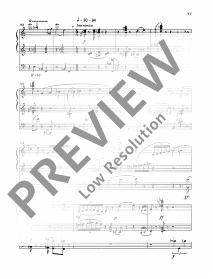 The Window to Eternity Organ scores gallery preview page 18