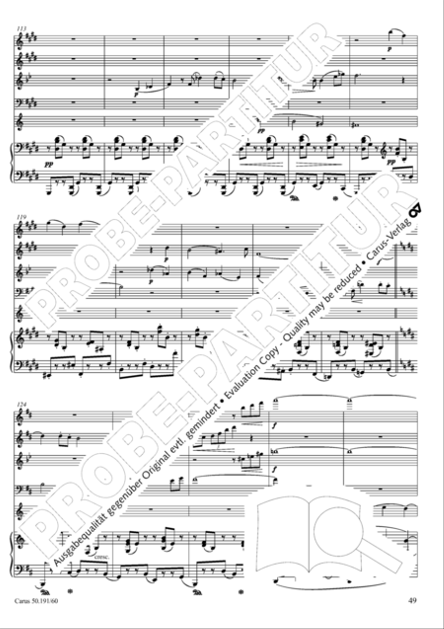Sextet Sextet Bassoon scores gallery preview page 51