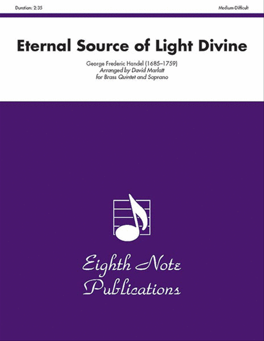 Eternal Source of Light Divine Brass Quintet scores gallery preview page 1