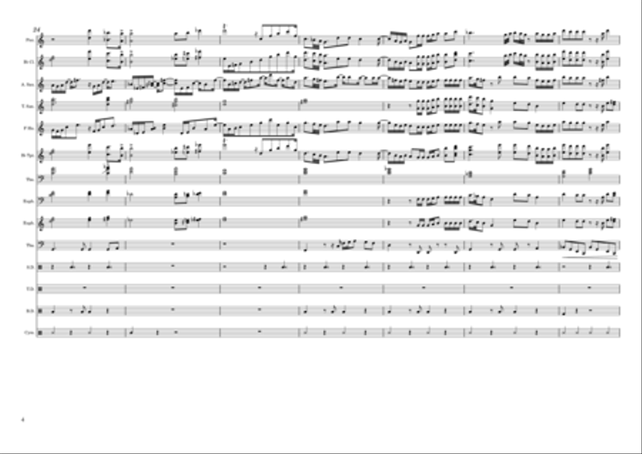 Love Marching Band scores gallery preview page 4