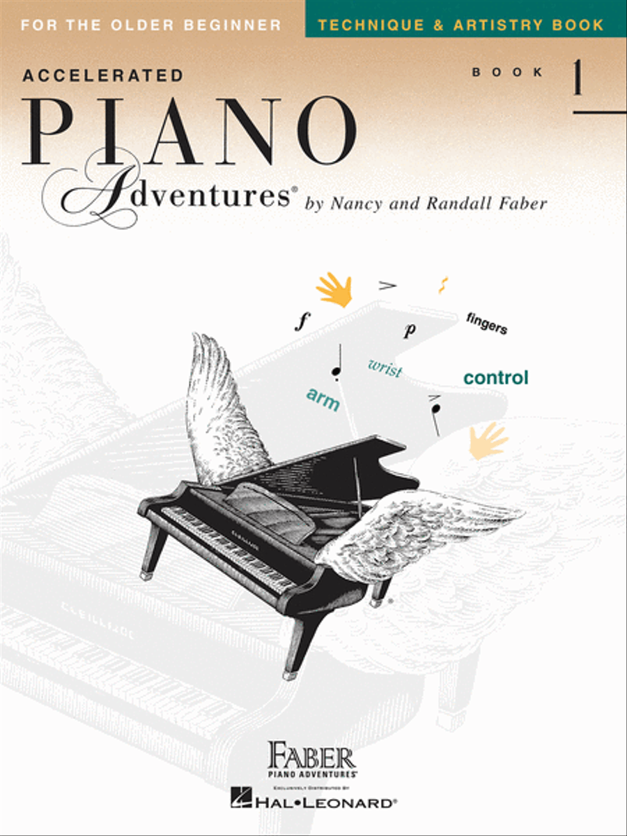 Book cover for Accelerated Piano Adventures for the Older Beginner