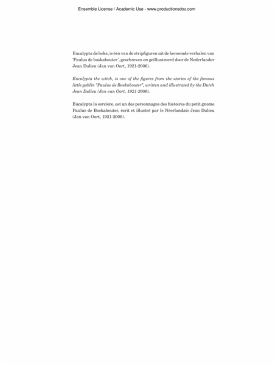 Eucalypta Classical Guitar scores gallery preview page 2