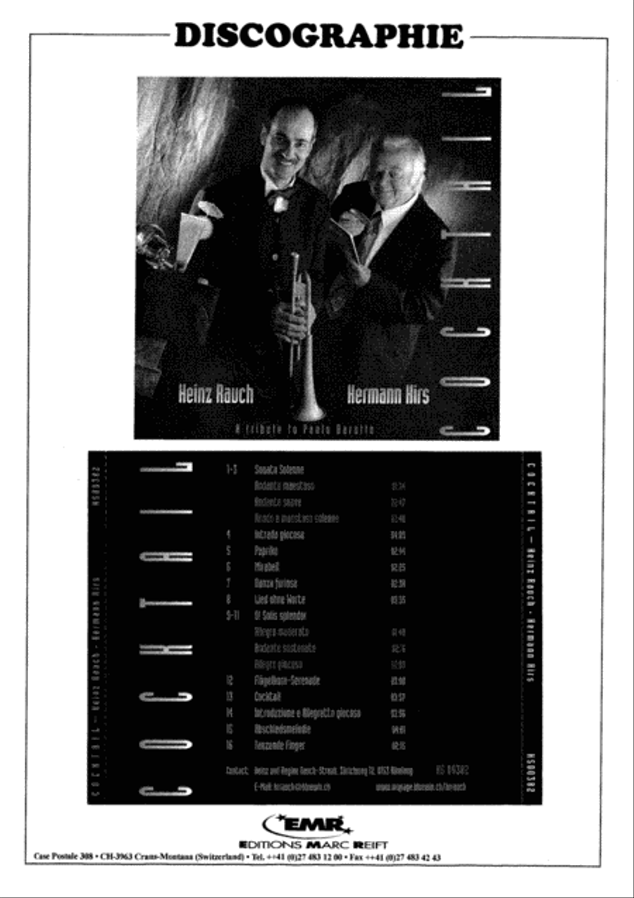 Flugelhorn-Serenade Cornet scores gallery preview page 7