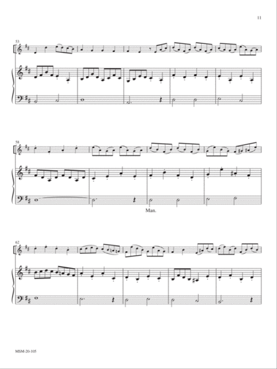 Ah! Quel Grand Myst√®re! (Ah! What Great Mystery!) Violin scores gallery preview page 4