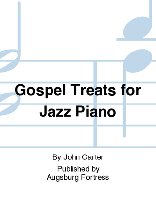 Book cover for Gospel Treats for Jazz Piano