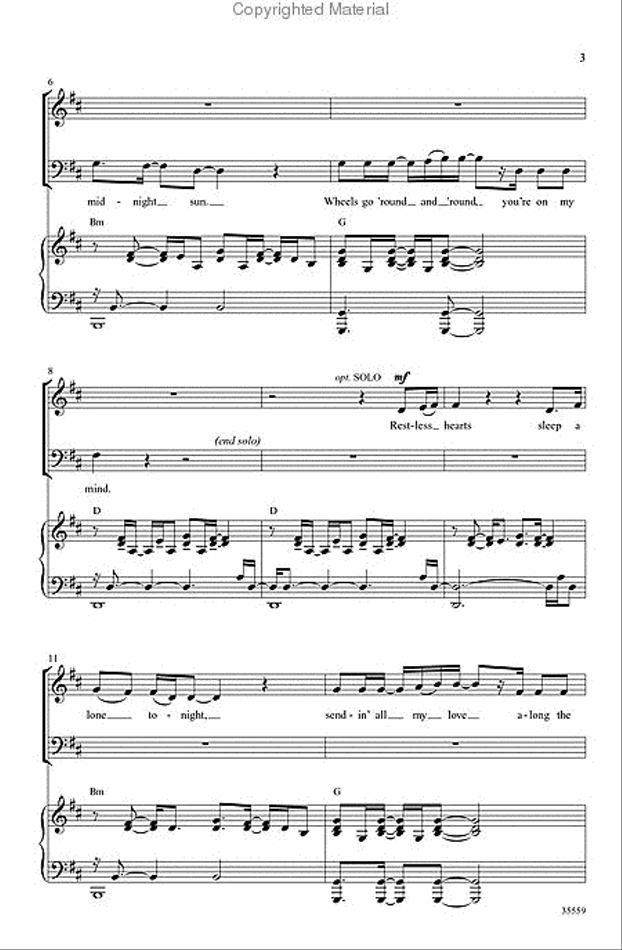 Any Way You Want It: Journey's Greatest Hits 3-Part scores gallery preview page 3