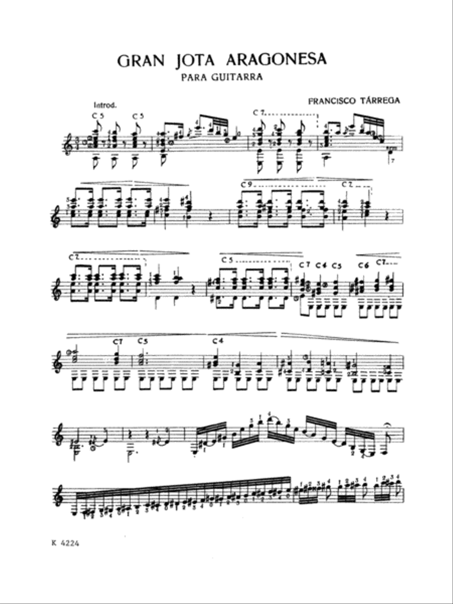 Gran Jota Aragonesa Small Ensemble scores gallery preview page 4