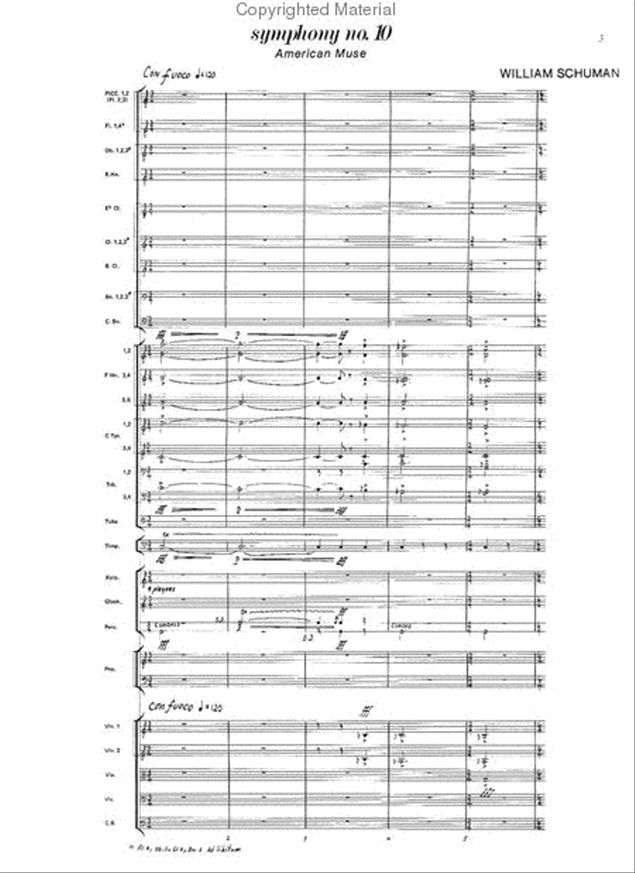 Symphony No. 10 Symphony No. 10 Orchestra scores gallery preview page 2