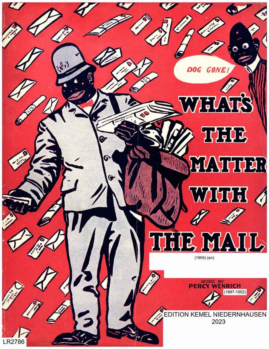 What's the matter with the mail?, 1904 (en) Hamill, Fred j., 1878-1908, text Score scores gallery preview page 1