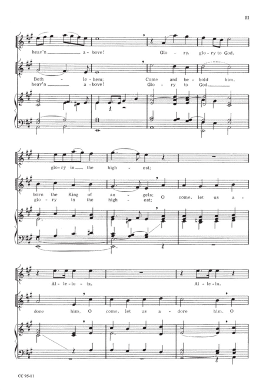 The Celebration The Celebration 4-Part scores gallery preview page 11