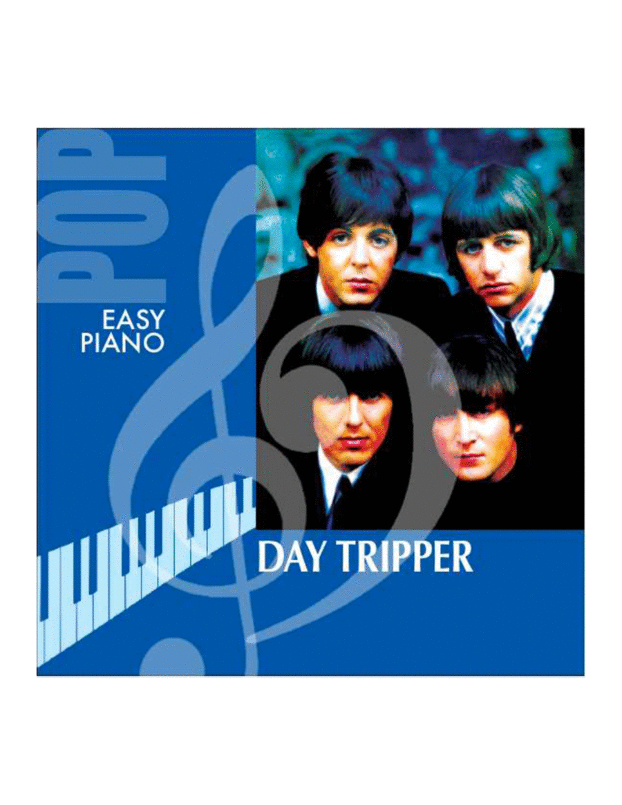 Day Tripper Easy Piano scores gallery preview page 1