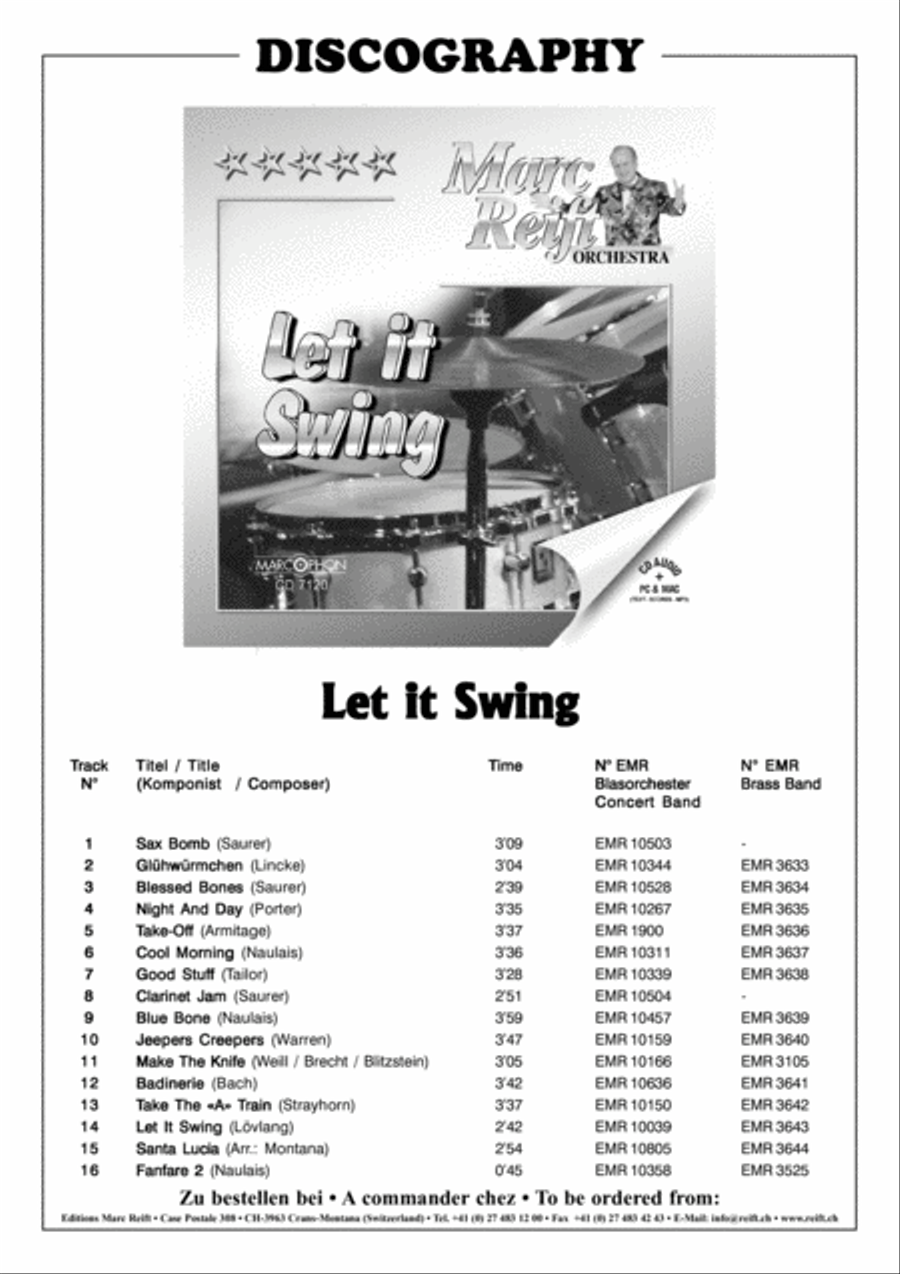 Take The A Train Concert Band scores gallery preview page 3