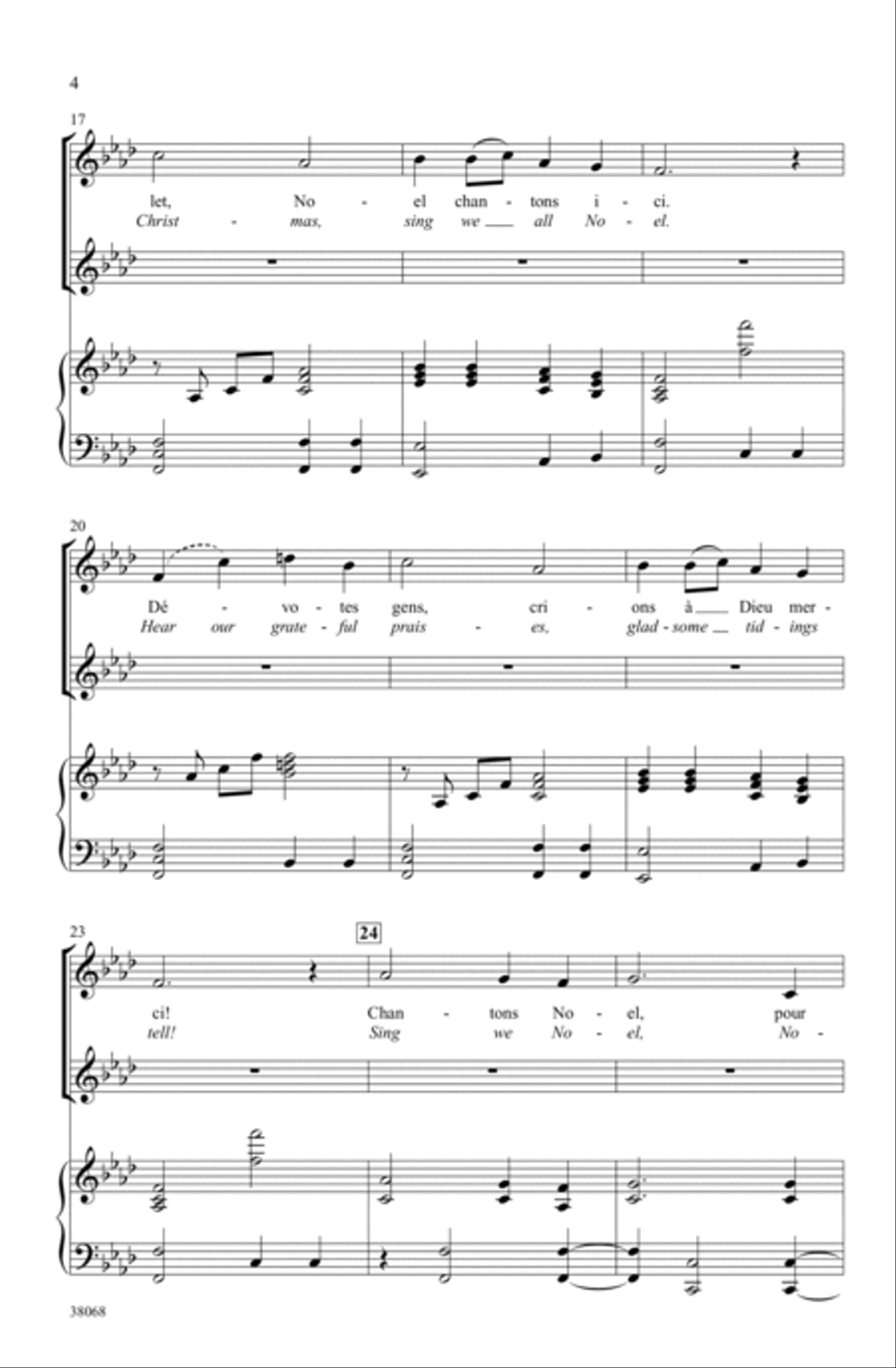 Two French Noels - SoundTrax CD (CD only) Choir scores gallery preview page 4