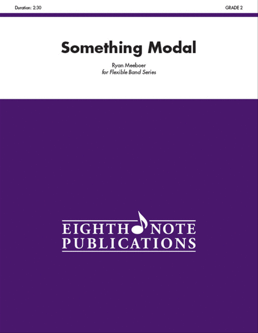 Book cover for Something Modal